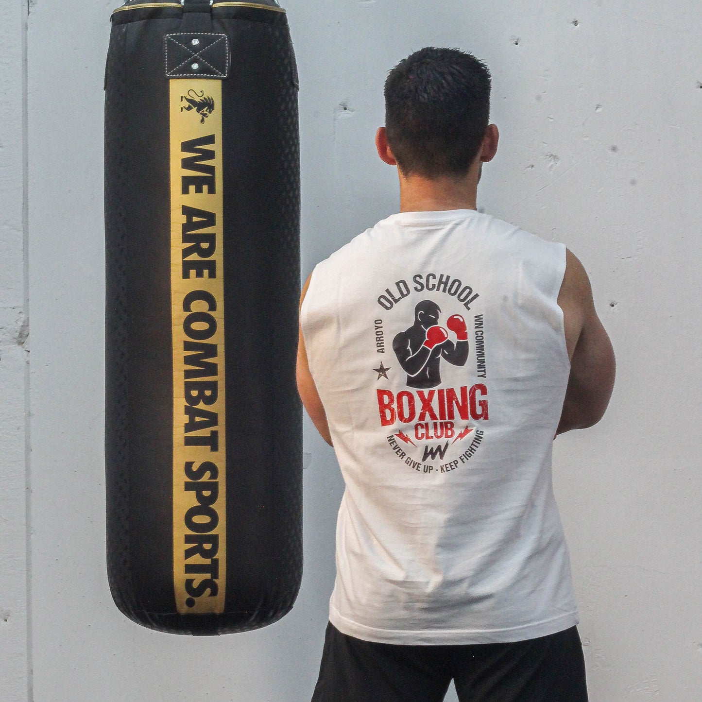 Camiseta sin mangas – Raw Mode White #2