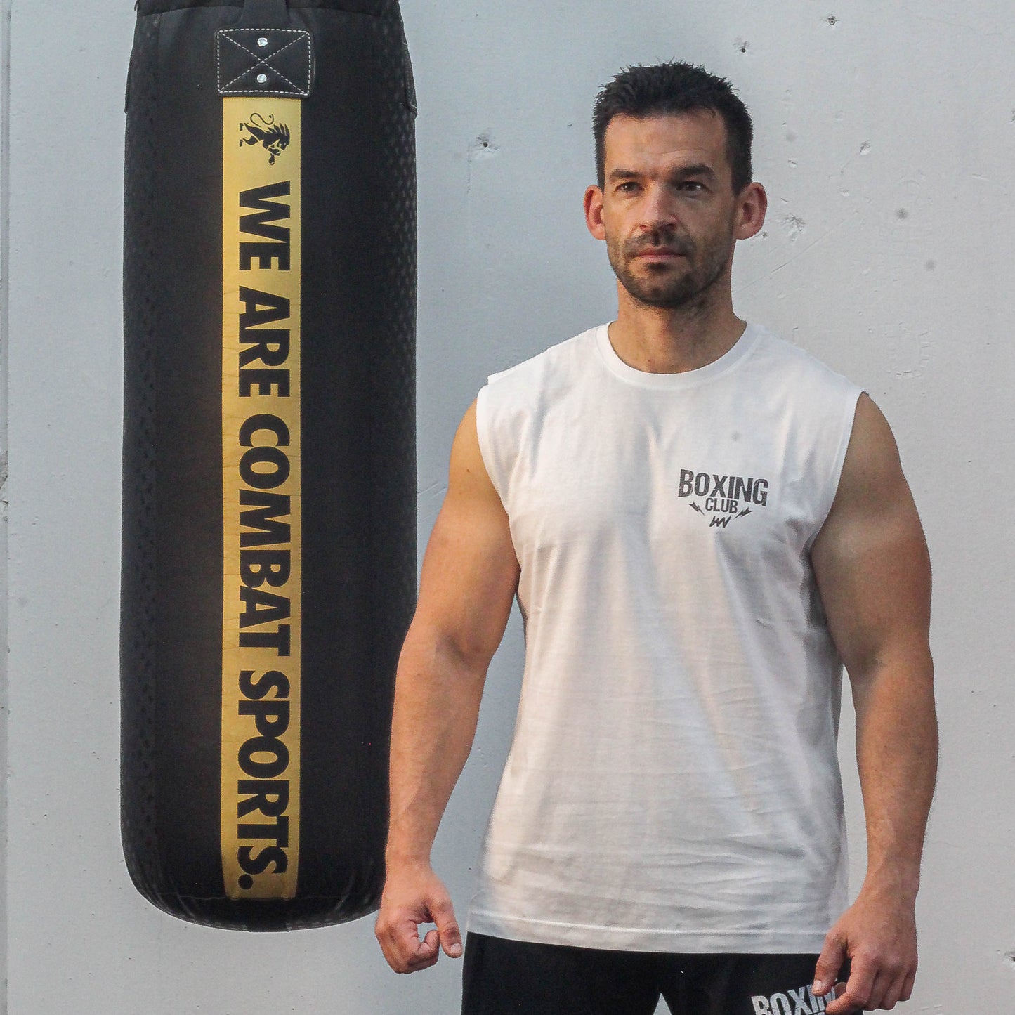 Camiseta sin mangas – Raw Mode White #2
