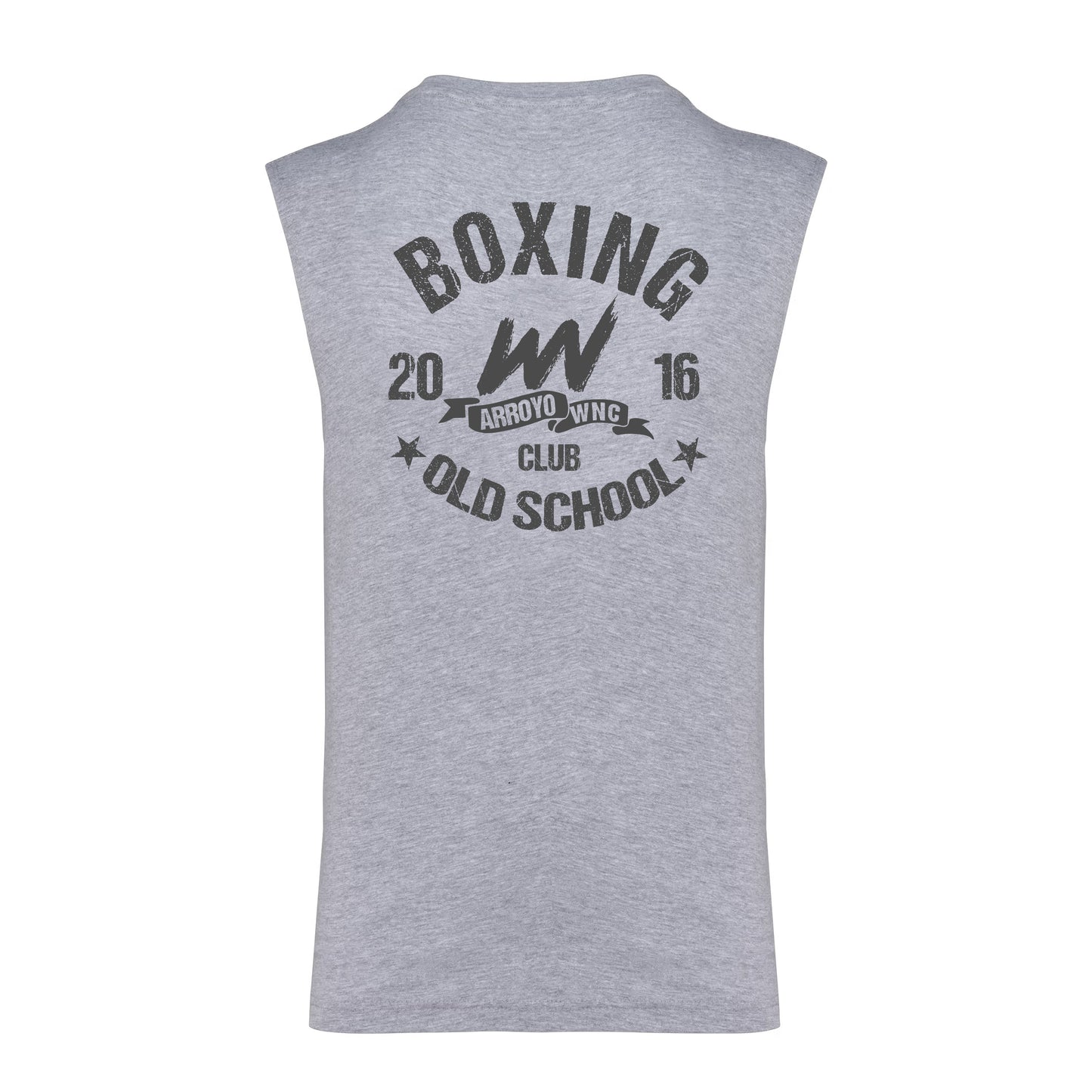 Camiseta sin mangas – Raw Mode Gray #1