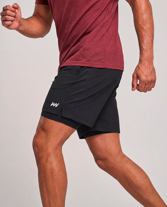 WNeo SHORT /01 Black 2 en 1