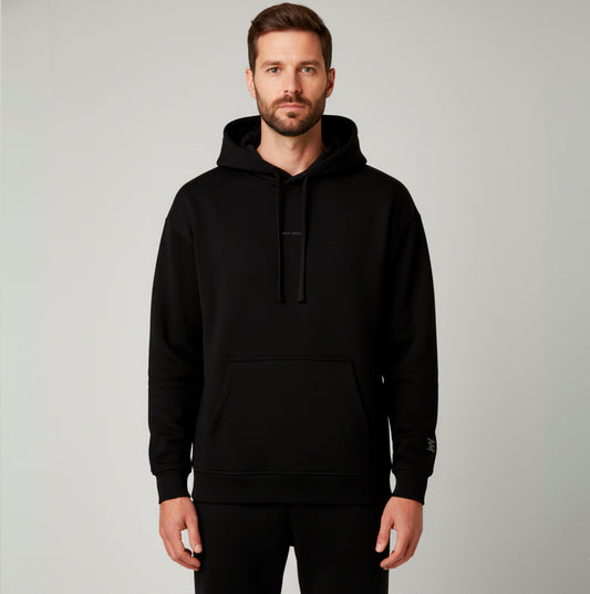 WHY NOT? /04 Black Hoodie
