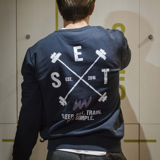 Sudadera “Blue Core Crew"