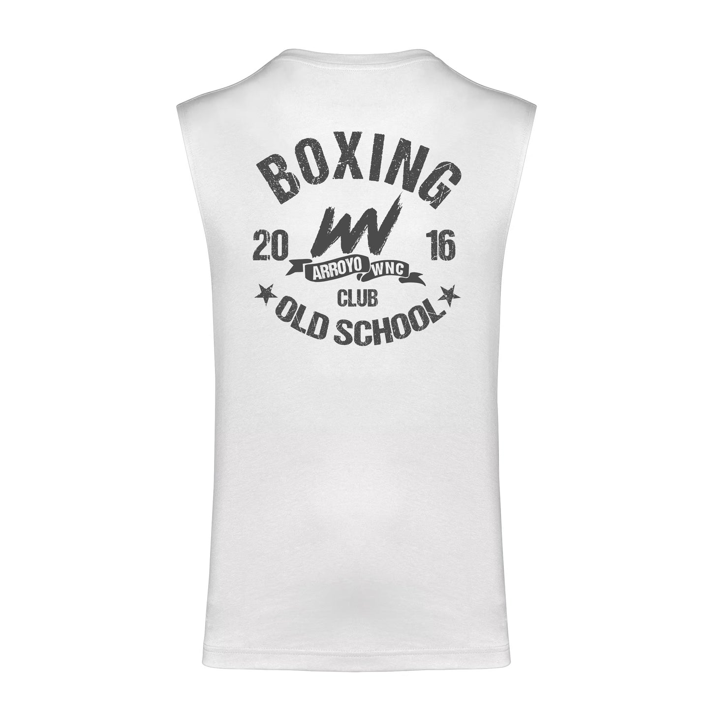 Camiseta sin mangas – Raw Mode White #1