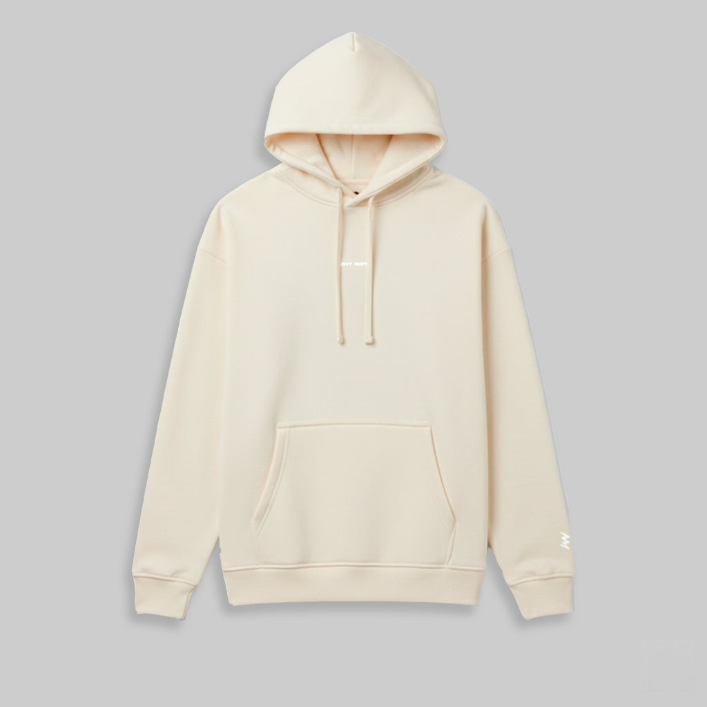 WHY NOT? /05 Cream Hoodie
