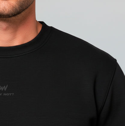 WHY NOT? /06 Black Sweater