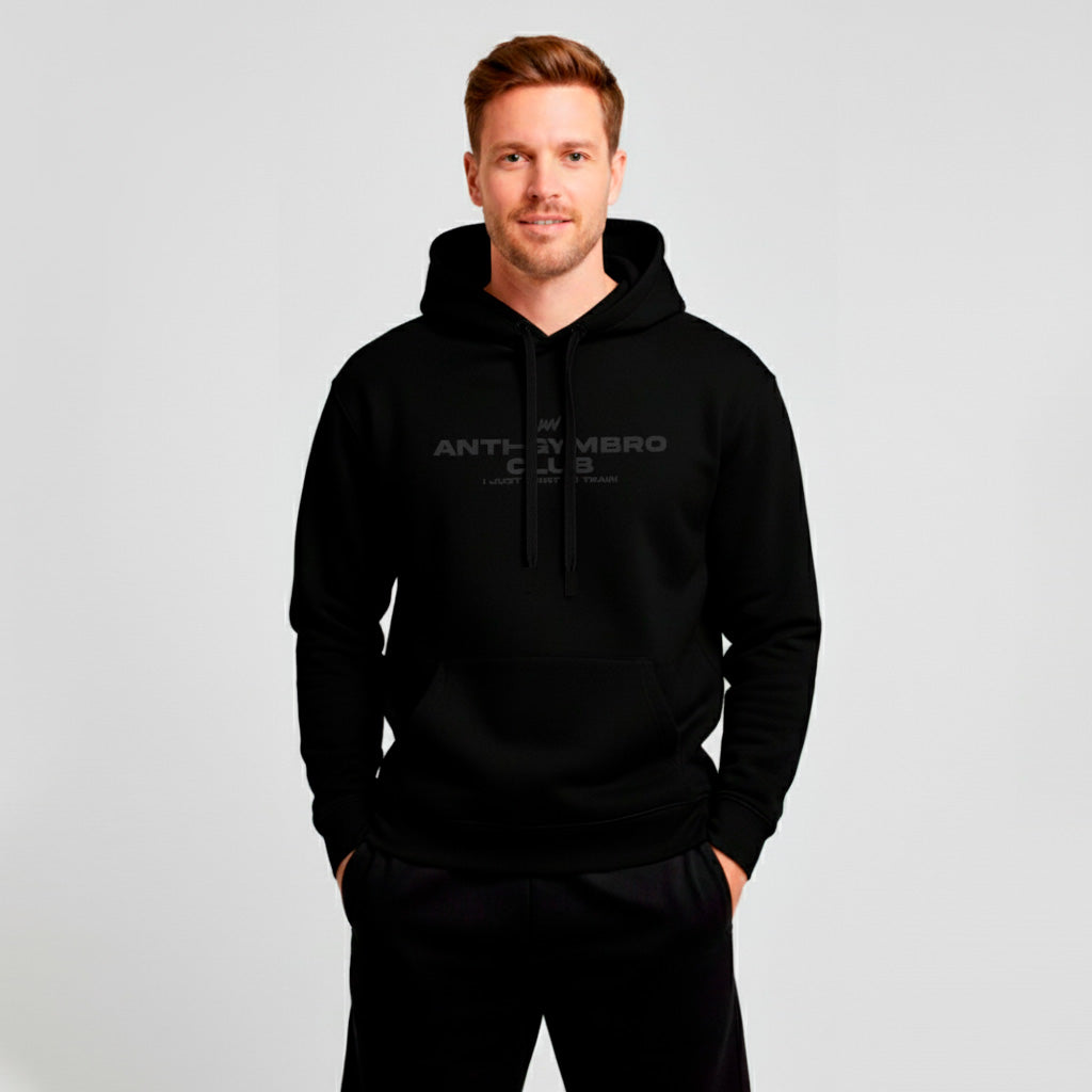 JUST TRAIN /03 Black Hoodie
