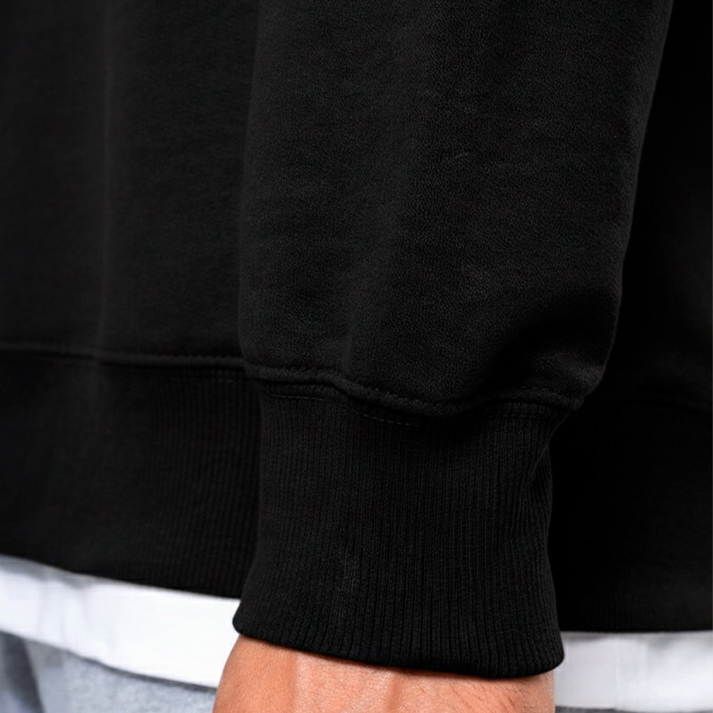 JUST TRAIN /03 Black Hoodie